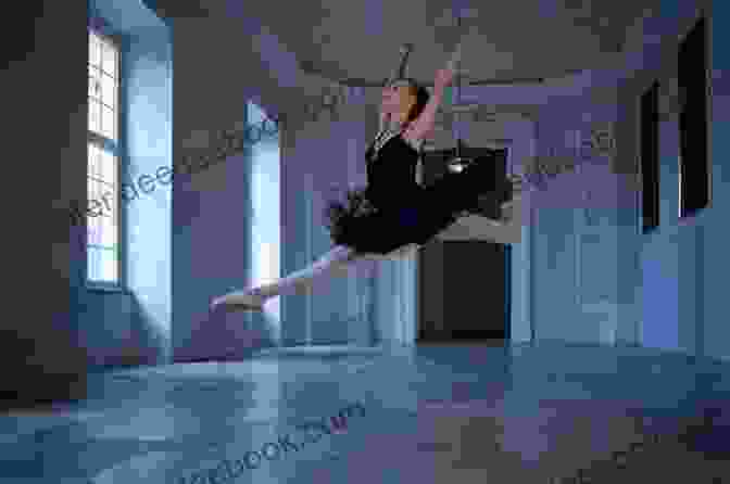 A Ballet Dancer Performing A Graceful Leap In Front Of A Digital Projection Of A Virtual Landscape The Creation Of IGiselle: Classical Ballet Meets Contemporary Video Games