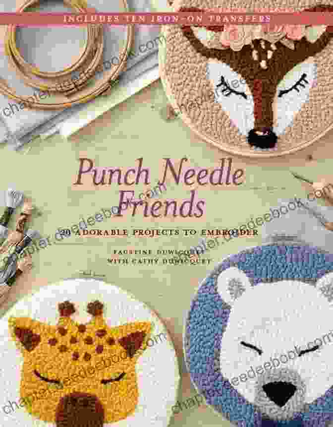 A Gallery Of Finished Faustine Punch Needle Friends, Showcasing Their Whimsical And Endearing Nature Punch Needle Friends Faustine
