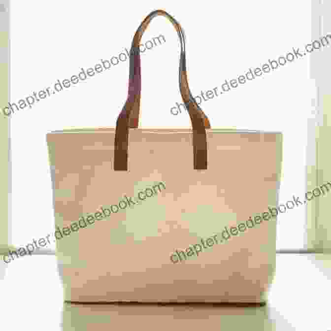 A Large Leather Tote Bag With Sturdy Handles And A Spacious Interior DIY Craft Ideas With Leather: Leather Crafting Projects And Tutorials: Leather Crafting