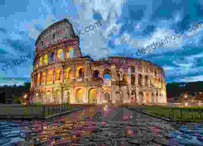 A Panoramic View Of The Colosseum, Showcasing Its Grand Oval Structure And Imposing Arched Entrances The Colosseum: A History Robert B Abrams