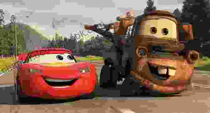 A Photo Of Tubby And Mater Driving On A Highway. The Hilarious Misadventures Of Tubby And Mater J