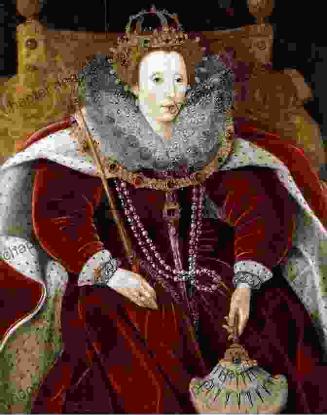 A Portrait Of Elizabeth I, Queen Of England And Ireland, With An Elaborate Lace Ruff And Jeweled Crown Strands Of My Winding Cloth (The Elizabeth Of England Chronicles 4)