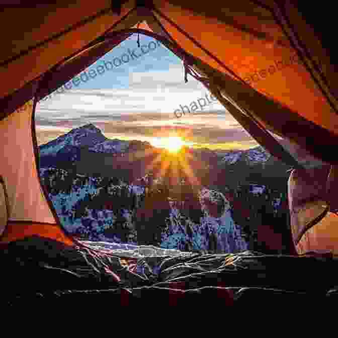 A Scenic Campsite With A Tent, Campfire, And A Stunning Mountain View Caravan Sleeps Beginner S Guide: Caravans Campervans Motorhomes Camping And Glamping