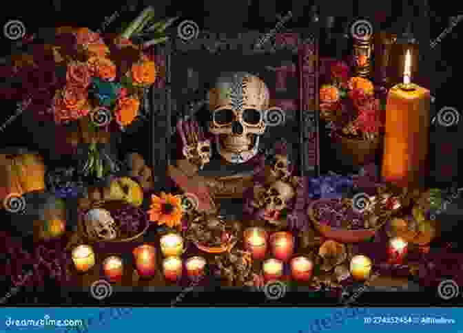 A Traditional Xicanx Altar Adorned With Candles, Flowers, Photos, And Other Offerings Voices From The Ancestors: Xicanx And Latinx Spiritual Expressions And Healing Practices