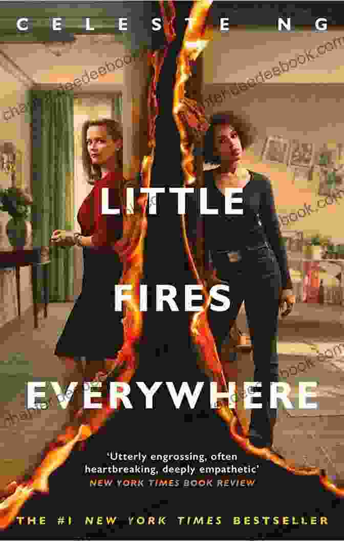A Vibrant And Ethereal Cover Of 'Little Fires Everywhere' By Celeste Ng, Featuring Three Women Standing In A Lush Garden. Out Of The Storm (Stewart Sisters Trilogy 3)