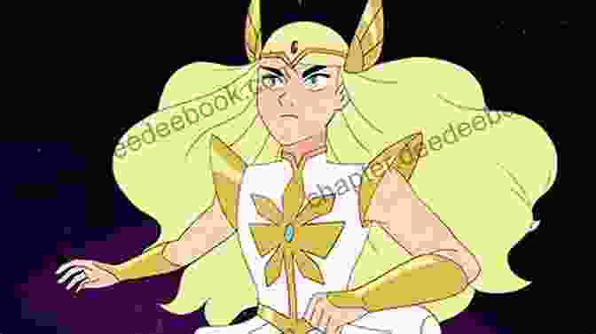 A Young Adora Transforming Into She Ra, Surrounded By Magical Energy Origin Of A Hero (She Ra Chapter #1)