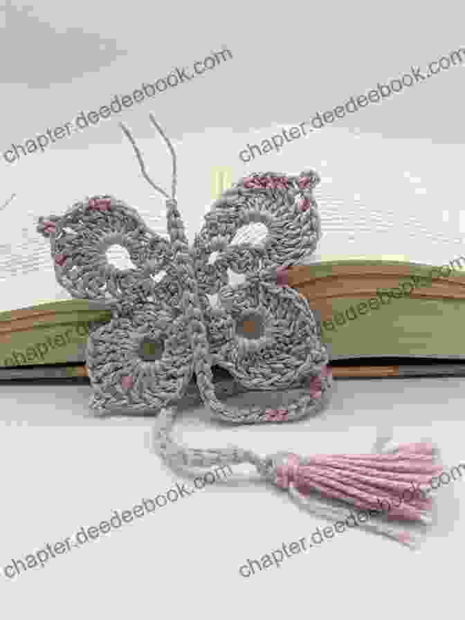 Butterfly Crochet Bookmark Butterfly Crochet Pattern (Modern Irish Crochet Lace Pattern)