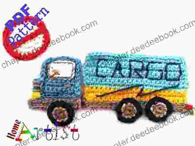 Cargo Truck Crochet Applique Cargo Truck Pattern For Crochet Applique By HomeArtist Designs