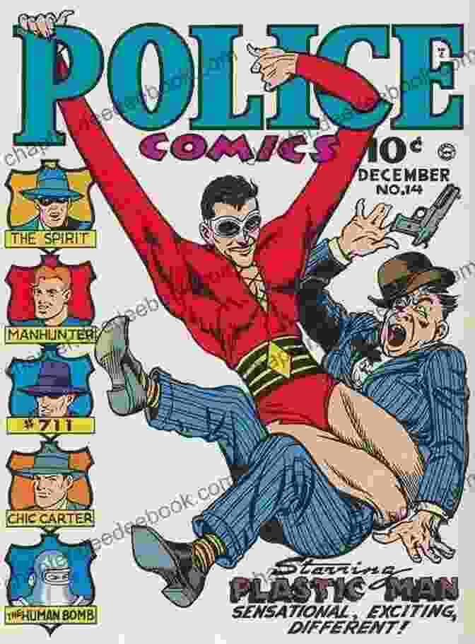 Cover Of Police Comics 14 Featuring Stendhal Police Comics #14 Stendhal