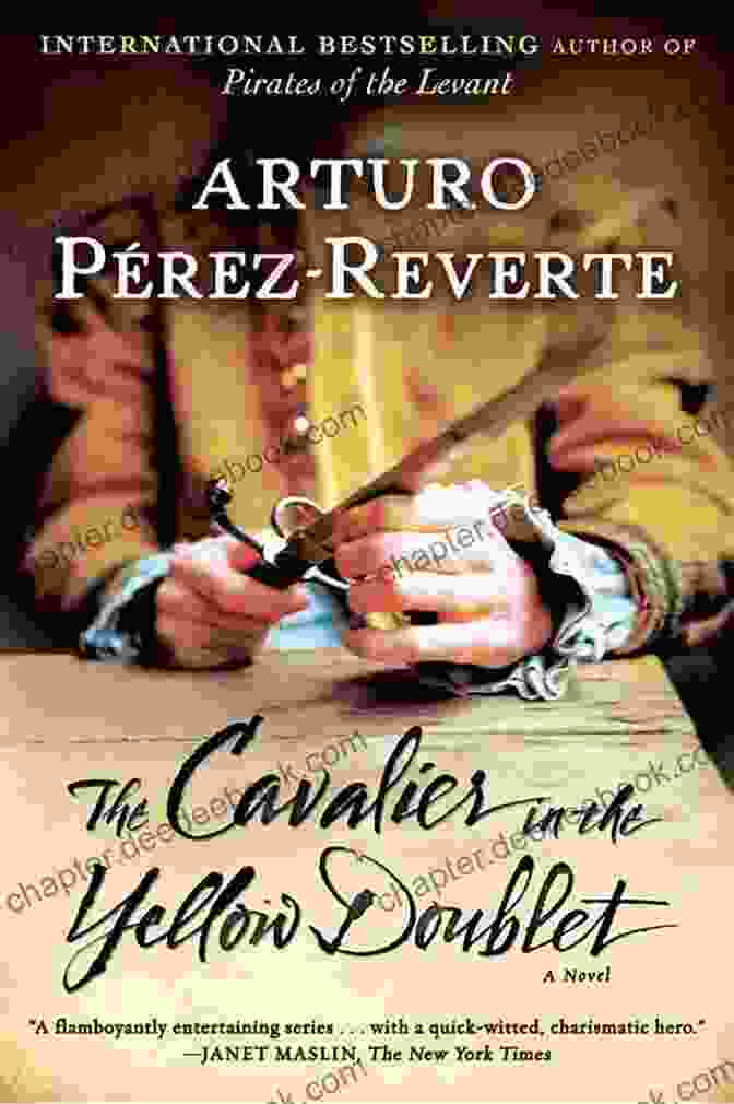 Cover Of The Novel 'The Cavalier In The Yellow Doublet' By Alexandre Dumas The Cavalier In The Yellow Doublet: A Novel
