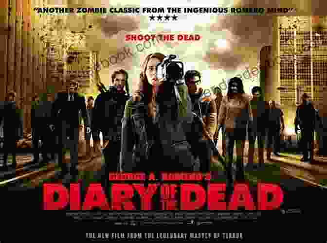 Diary Of The Dead Movie Poster Featuring A Group Of Young People Filming A Zombie Outbreak From The Dead (The Seven Sequels 2)