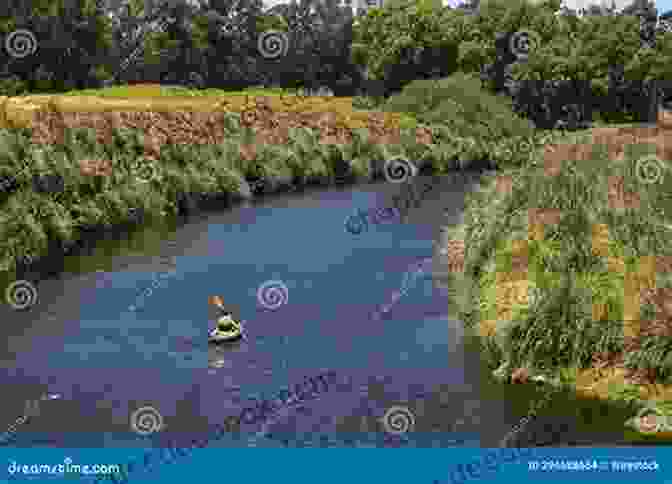 Fiona Paddling A Canoe Down A River, Surrounded By Lush Greenery And Snow Capped Mountains FIONA S ADVENTURE: HO FOR THE KLONDIKE