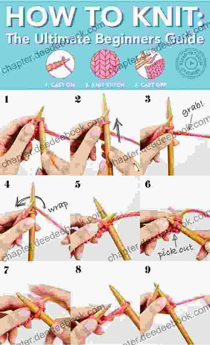 Knit Stitch Learning How To Knit: The Complete Of Knitting Fundamentals To Carry Out Knitting Projects: Easy Knitting Patterns