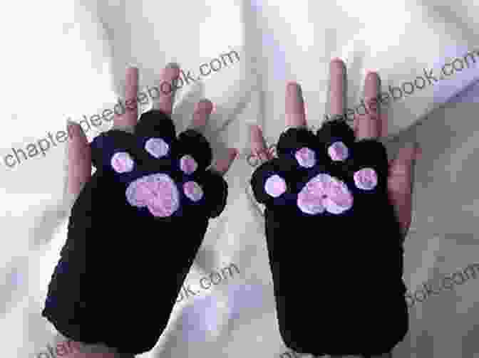 Knitted Cat Mittens With A Paw Some Design, Keeping Your Cat's Paws Warm And Cozy. Knitted Cats Dogs: Over 30 Patterns For Cute Kitties And Perfect Pooches