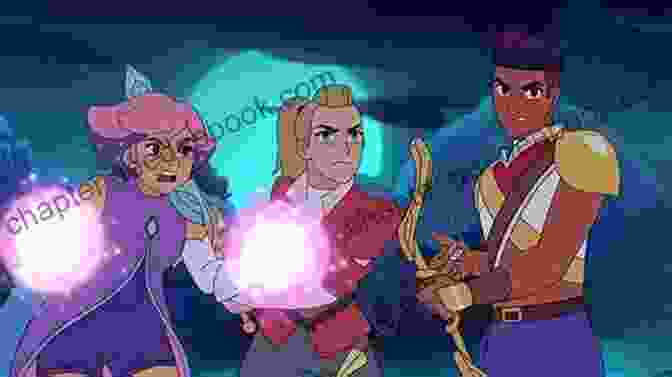 Members Of The Great Rebellion, Including Glimmer, Bow, And Adora Origin Of A Hero (She Ra Chapter #1)