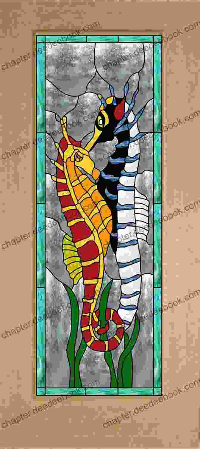 Ocean Realm Crystal Door Intricate Seahorse Design Ocean Realm (Crystal Doors 2)
