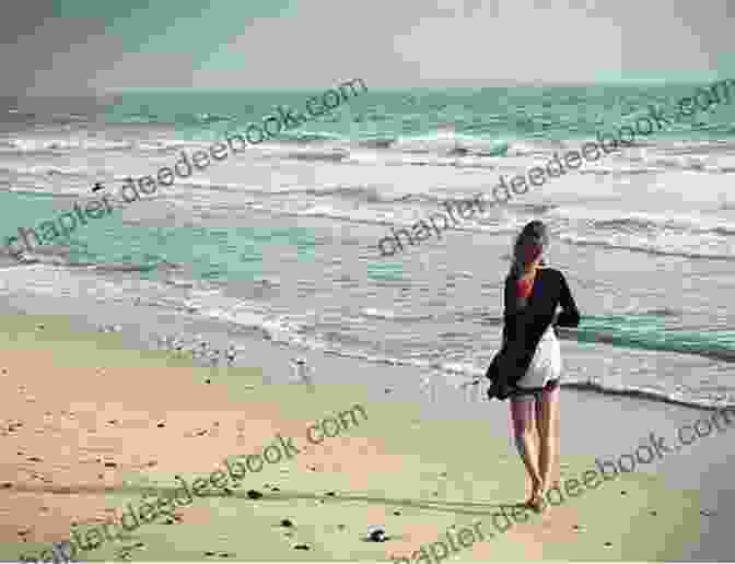 Sarah Walking Along The Beach, Feeling Renewed And Inspired Sea Glass Winter: A Shelter Bay Novel