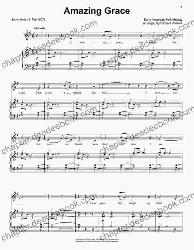 Sheet Music For 'Amazing Grace' By John Newton Come Unto Me: 10 Comforting Advanced Solo Piano Arrangements For Worship (Sacred Performer Collections)