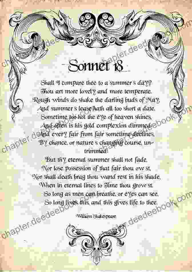 Vintage Illustration Of William Shakespeare Holding A Sonnet Shakespeare S Sonnets William Shakespeare