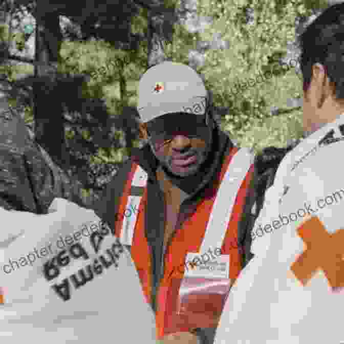 Volunteer Maria Garcia Talking To A Disaster Survivor, Offering Comfort And Support In A Shelter. Emergency :: True Stories From The Nation S ERs