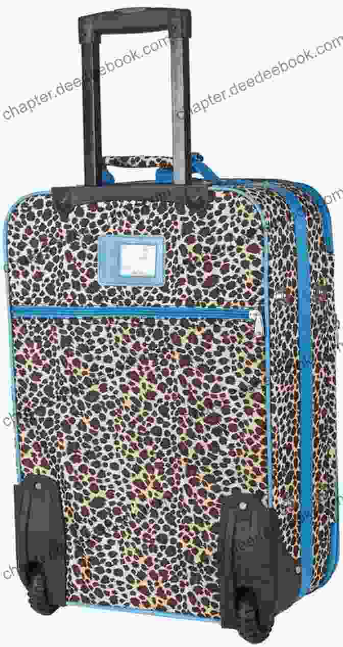 Woman Carrying Leopard Print Luggage Three Summers In Portugal (The Leopard Print Luggage 4)