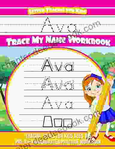 Letter Tracing For Kids : Trace My Name Workbook